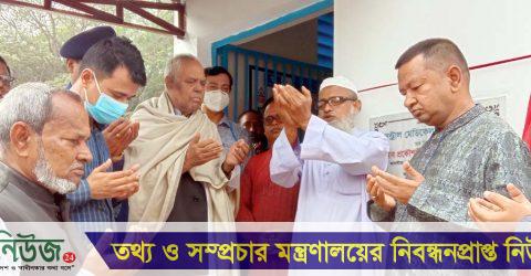 ঝিনাইগাতীতে সেন্ট্রাল মেডিকেল অক্সিজেন প্লান্টের উদ্বোধন