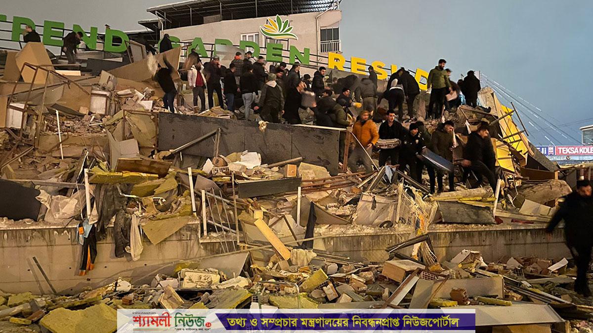 তুরস্ক-সিরিয়ায় ভূমিকম্প : ফুরিয়ে আসছে সময়, মৃত্যু ১০ হাজার ছুঁইছুঁই