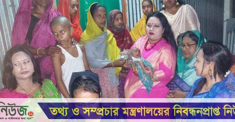 ছিনতাইকারীদের হাতে নিহত ইজিবাইক চালক উজ্জলের পরিবারের পাশে দাঁড়ালেন সাবেক এমপি শ্যামলী