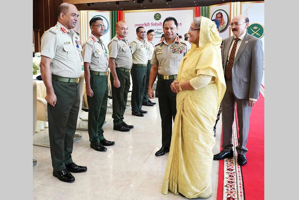 ‘সেনাসদর নির্বাচনী পর্ষদ-২০২৩’ এর উদ্বোধন করলেন প্রধানমন্ত্রী