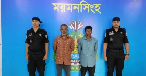 নেত্রকোনায় গাছে গরু বাঁধাকে কেন্দ্র করে নারী হত্যা: দুই সহোদর গ্রেফতার