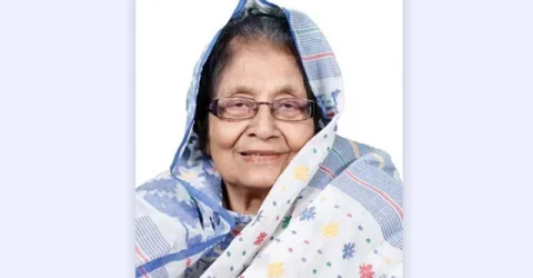 সংসদের সাবেক উপনেতা সৈয়দা সাজেদা চৌধুরীর প্রথম মৃত্যুবার্ষিকী আজ