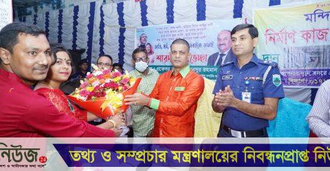 রাজশাহীতে বিভিন্ন পূজামন্ডপ পরিদর্শন করলেন ডিআইজি আনিসুর রহমান