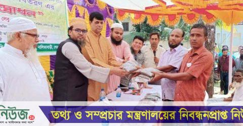 নালিতাবাড়ীতে বিনামূল্যে সরিষা বীজ বিতরণ