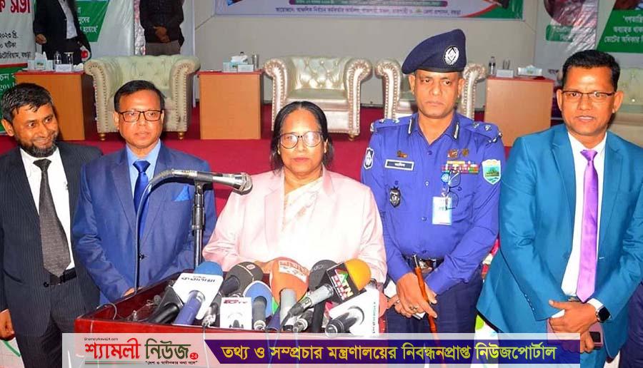 নির্বাচন সুষ্ঠু ও সুন্দর পরিবেশে সম্পন্ন করতে চাই : ইসি রাশেদা