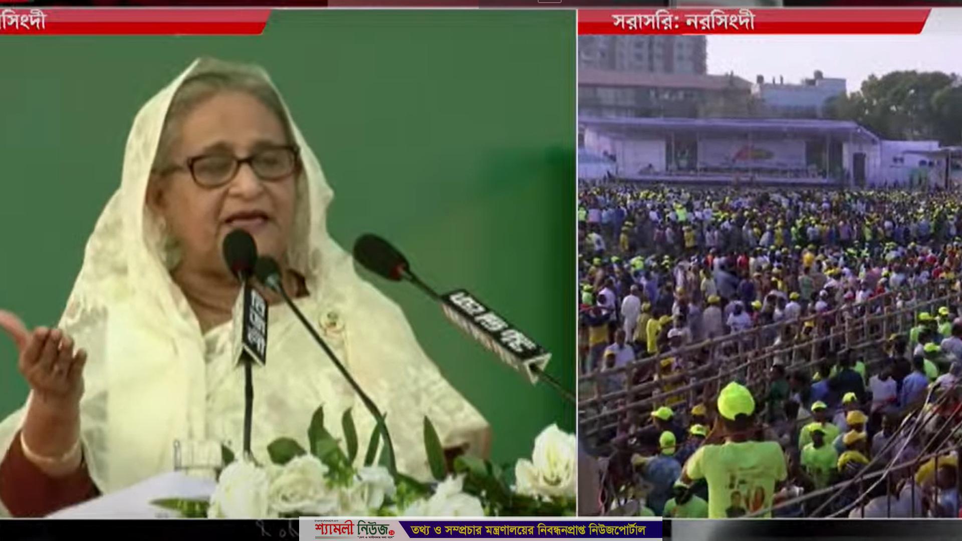চোরাগোপ্তা হামলা চালিয়ে সরকার হটানো যায় না : প্রধানমন্ত্রী