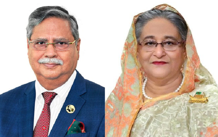 নতুন বছর উপলক্ষে দেশবাসীকে রাষ্ট্রপতি ও প্রধানমন্ত্রীর শুভেচ্ছা