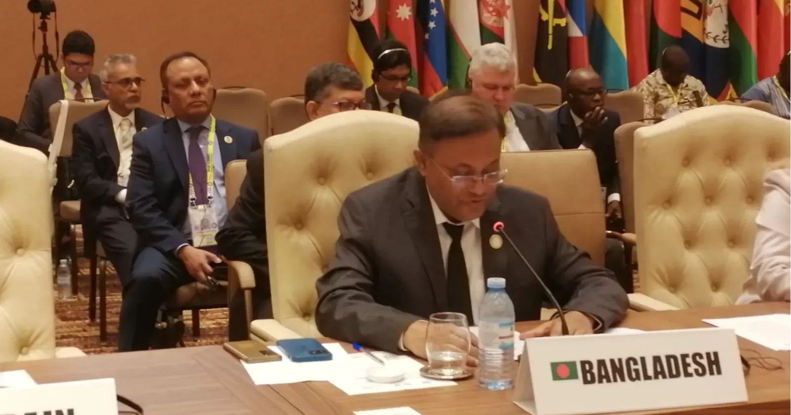 ন্যাম সম্মেলনে ফিলিস্তিনিদের সমর্থন, রোহিঙ্গা প্রত্যাবাসনের আহ্বান পররাষ্ট্রমন্ত্রীর