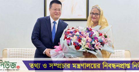 শেখ হাসিনাকে চীন সফরের আমন্ত্রণ