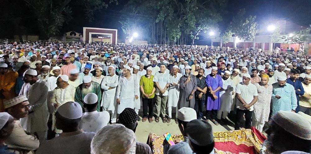 শেরপুরে শ্রদ্ধা-ভালোবাসায় চিরবিদায় নিলেন শিক্ষাবিদ-সমাজসেবক মধু স্যার