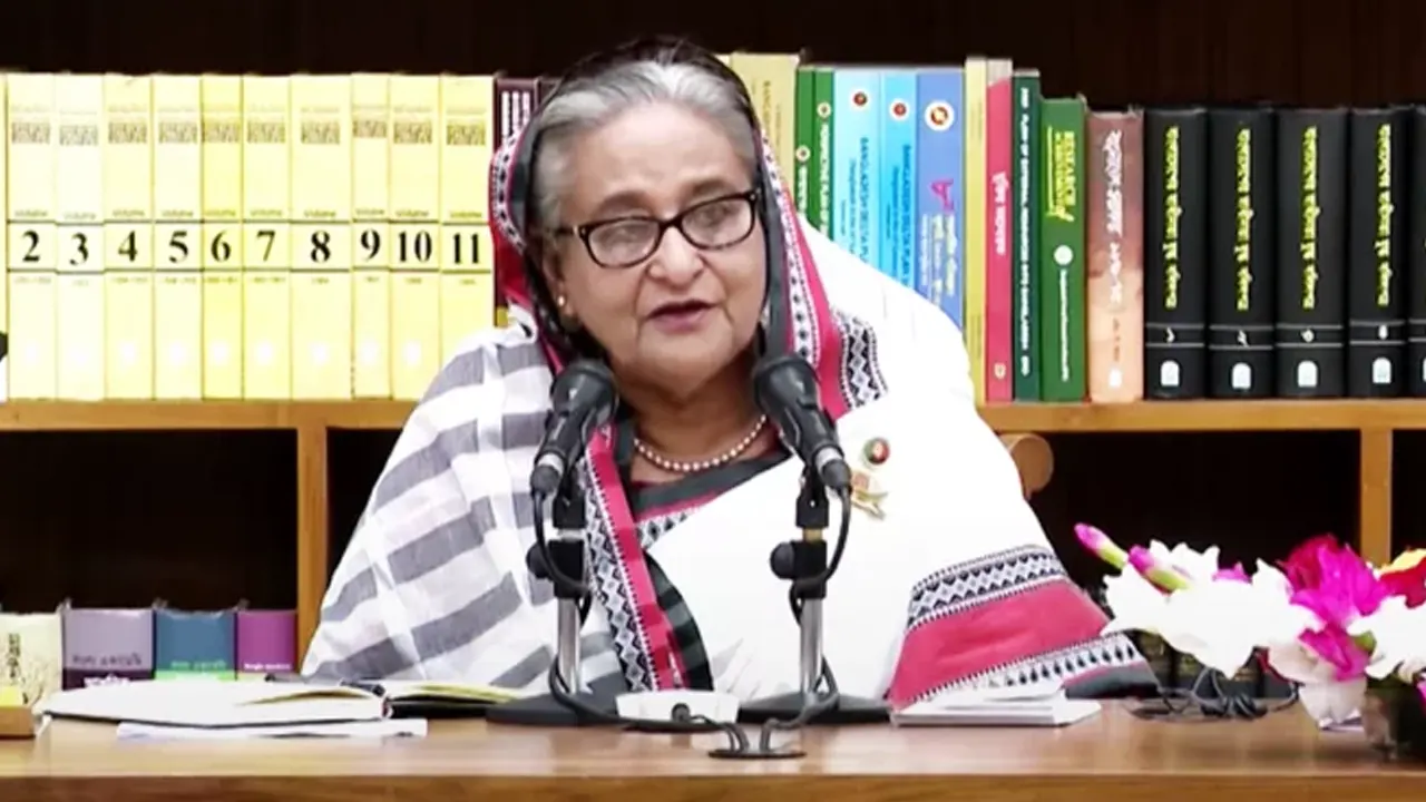 আওয়ামী লীগ কোনো ডিক্টেটর মিলিটারির পকেট থেকে বের হয়নি : প্রধানমন্ত্রী