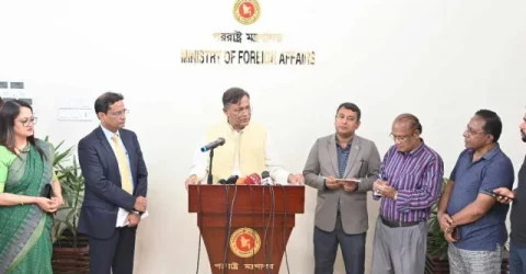 দেশের স্বার্থে ও স্বার্থ সংরক্ষণ করেই ভারতের সঙ্গে সমঝোতা স্বাক্ষর-নবায়ন হয়েছে: পররাষ্ট্রমন্ত্রী
