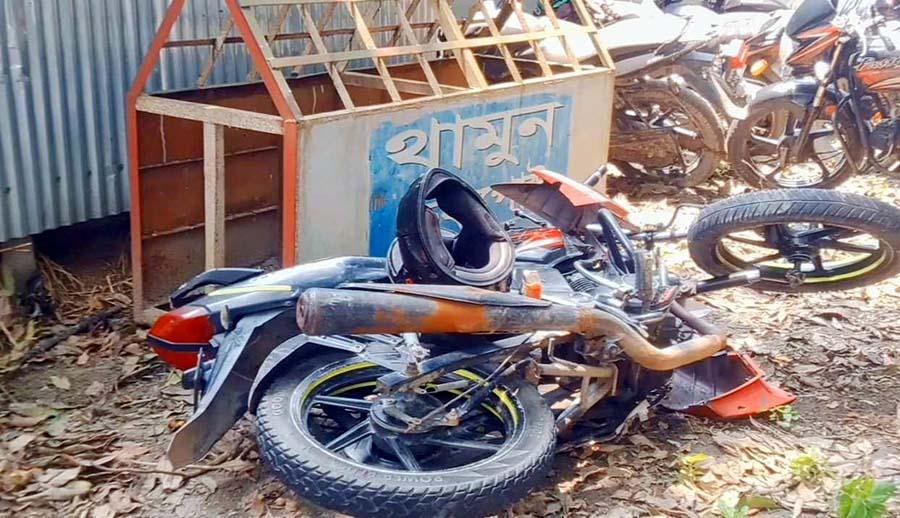 নকলায় সড়ক দুর্ঘটনায় মোটরসাইকেল চালক নিহত