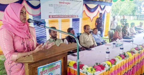 নকলায় আশ্রয়ণ প্রকল্পে পুনর্বাসিতদের ১০ দিন ব্যাপী প্রশিক্ষণের সমাপনী