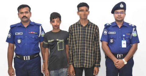 নকলায় চালককে ছুরি দিয়ে আঘাত করে ইজিবাইক ছিনতাইয়ের চেষ্টা, ২ কিশোর গ্রেফতার