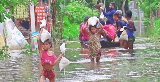 বন্যায় ক্ষতিগ্রস্তদের জন্য ১.৮৫ মিলিয়ন ডলার সহায়তা দিচ্ছে সুইডেন