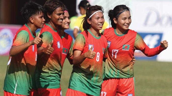 নারী সাফ চ্যাম্পিয়নশিপে ভুটানকে গোলবন্যায় ভাসিয়ে ফাইনালে বাংলাদেশ