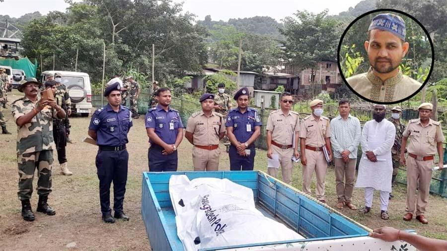 সীমান্তে নিহত শেরপুরের ঔষধ ব্যবসায়ী রেজাউলের মরদেহ ফেরত দিলো বিএসএফ