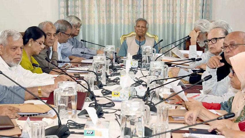 প্রধান উপদেষ্টার নেতৃত্বে চলছে বৈঠক