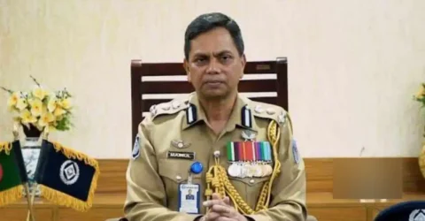 আইজিপি ময়নুলকে পররাষ্ট্র মন্ত্রণালয়ে ন্যস্ত
