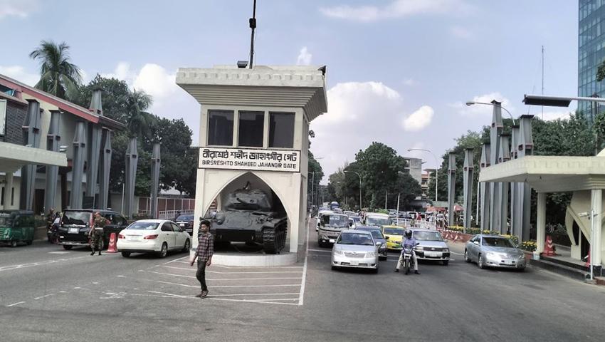 ২১ নভেম্বর ঢাকা সেনানিবাসে যান চলাচল সীমিত থাকবে
