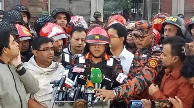 পাঁচ ঘণ্টা পর সচিবালয়ের আগুন নিয়ন্ত্রণে