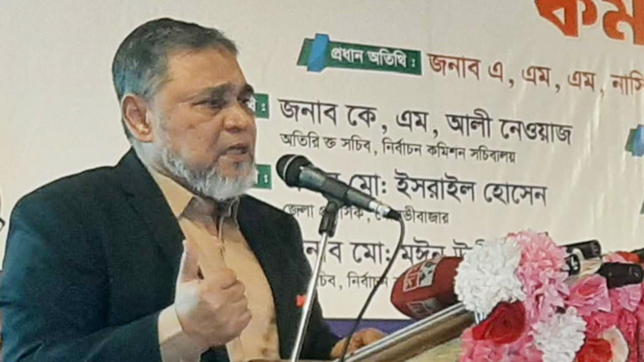 আমাদের লক্ষ্য সুষ্ঠু ও সুন্দর নির্বাচন দেওয়া : সিইসি