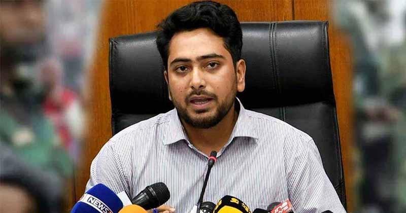 পদত্যাগ করলেন তথ্য উপদেষ্টা নাহিদ ইসলাম