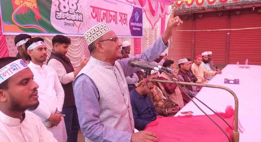 জামায়াতে ইসলামীর প্রার্থীদের বিজয়ী করলে কোন ঘুষ দুর্নীতি থাকবে না : নুরুজ্জামান বাদল
