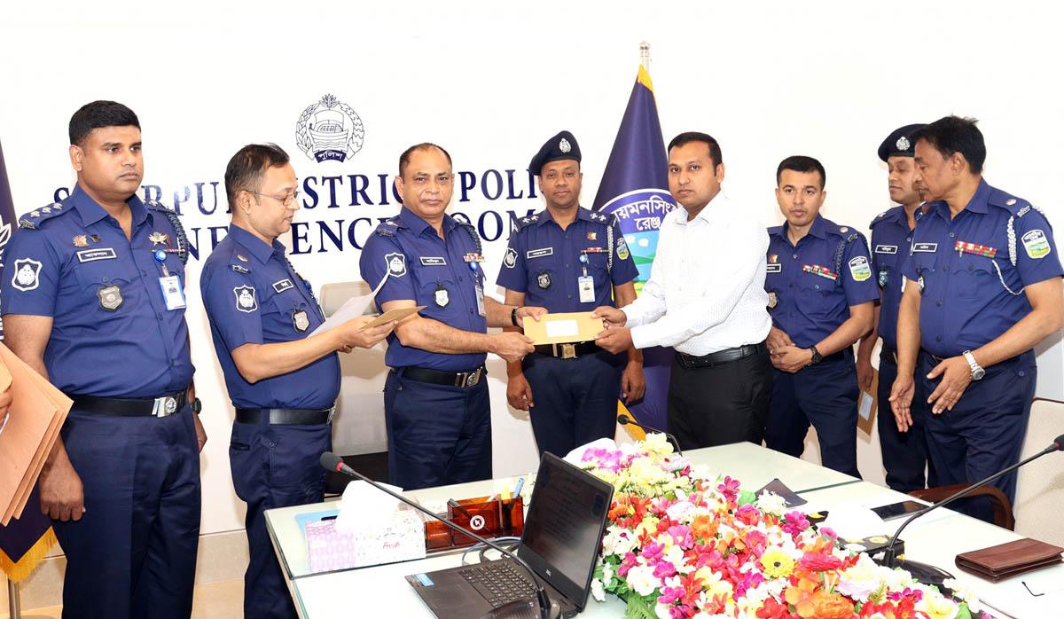 শেরপুরে জেলা পুলিশের মাসিক অপরাধ পর্যালোচনা সভা অনুষ্ঠিত