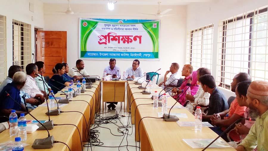 ঝিনাইগাতীতে ক্ষুদ্রঋণ কার্যক্রমের গতিশীলতা আনয়ন শীর্ষক প্রশিক্ষণ অনুষ্ঠিত