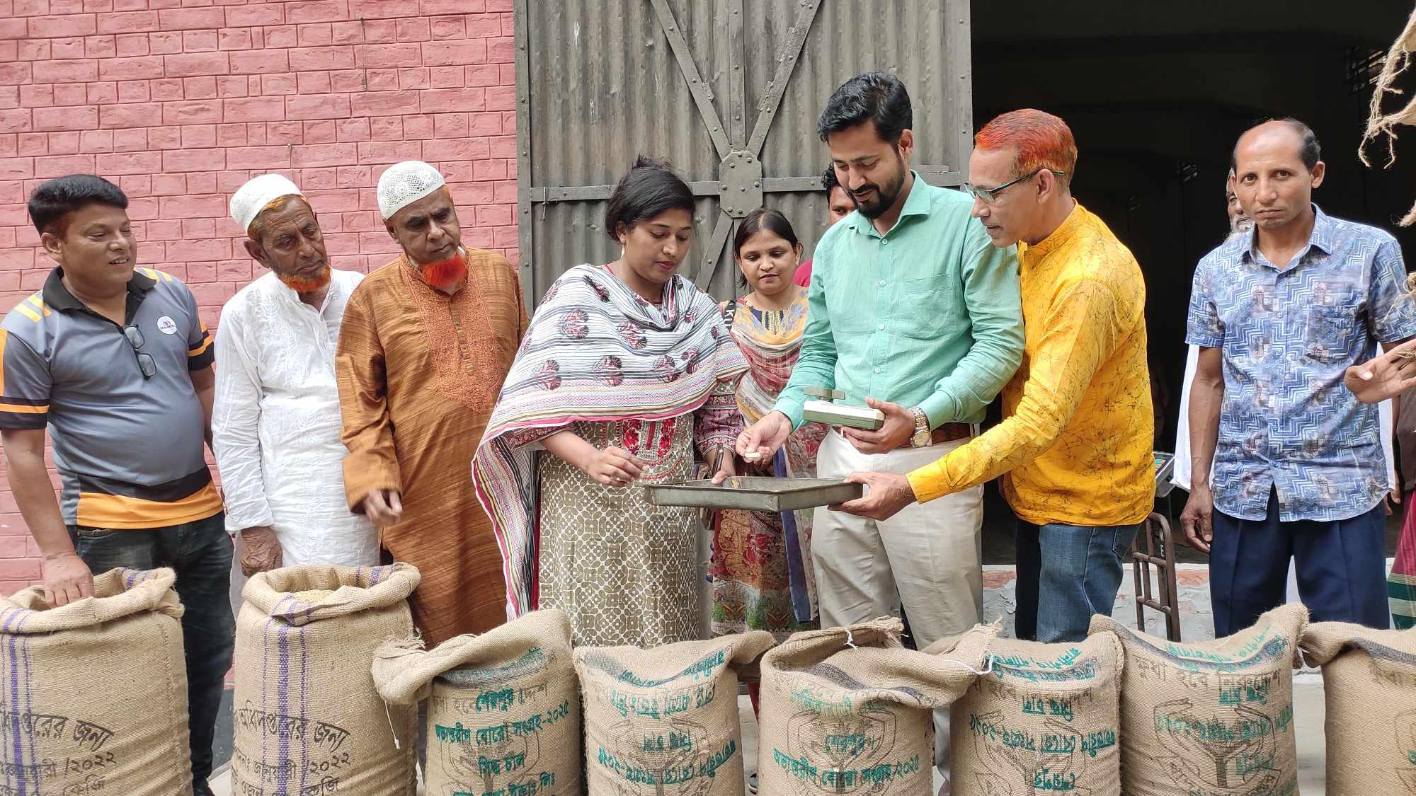 নালিতাবাড়ীতে বোরো ধানচাল সংগ্রহ অভিযানের উদ্বোধন