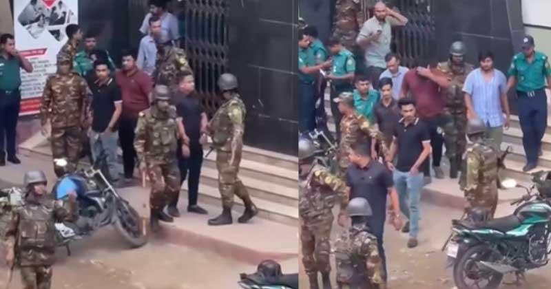 রাজধানীতে চাঁদাবাজি অভিযোগে ছাত্রদলের ২ নেতা আটক