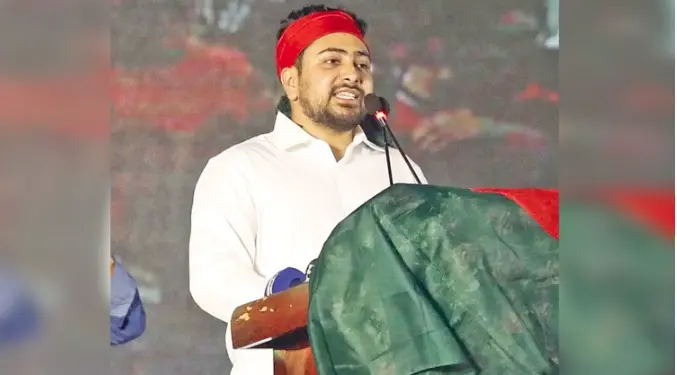 আওয়ামী লীগের নিবন্ধন বাতিল করে কার্যক্রম নিষিদ্ধ করতে হবে: জাতীয় নাগরিক পার্টির আহ্বায়ক নাহিদ ইসলাম