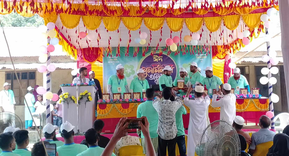 ঘাকপাড়া দাখিল মাদরাসার ঈদ পুনর্মিলনী অনুষ্ঠিত
