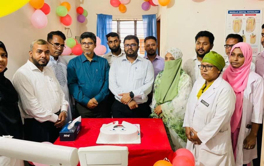 শ্রীবরদী স্বাস্থ্য কমপ্লেক্সে ডেন্টাল ইউনিটের উদ্বোধন