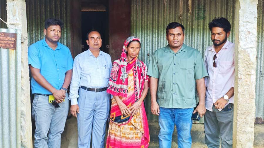 ঝিনাইগাতীতে ইউএনও’র মানবিক উদ্যোগে দুই গৃহহীন পরিবারের ঠাঁই হলো আশ্রয়ণ প্রকল্পে