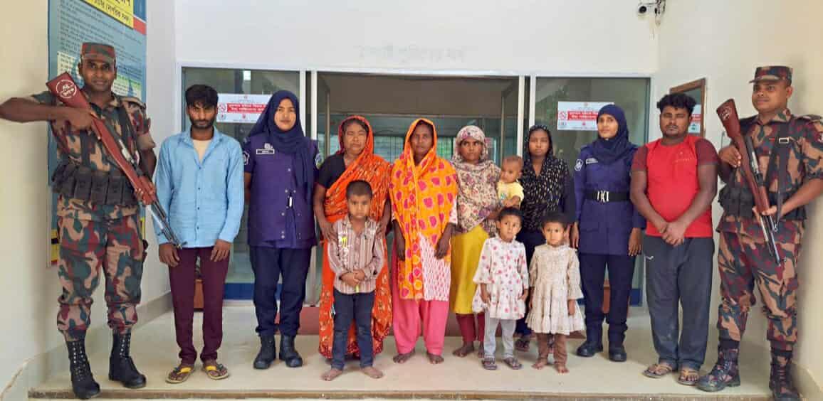 শেরপুর সীমান্ত দিয়ে শিশুসহ ১০ জনকে পুশ ইন করল বিএসএফ