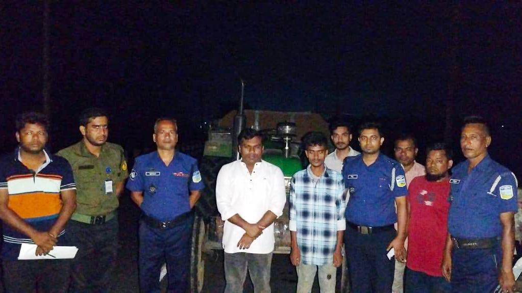 ঝিনাইগাতীতে অবৈধ বালু পরিবহনের দায়ে একজনের ১০ দিনের কারাদণ্ড