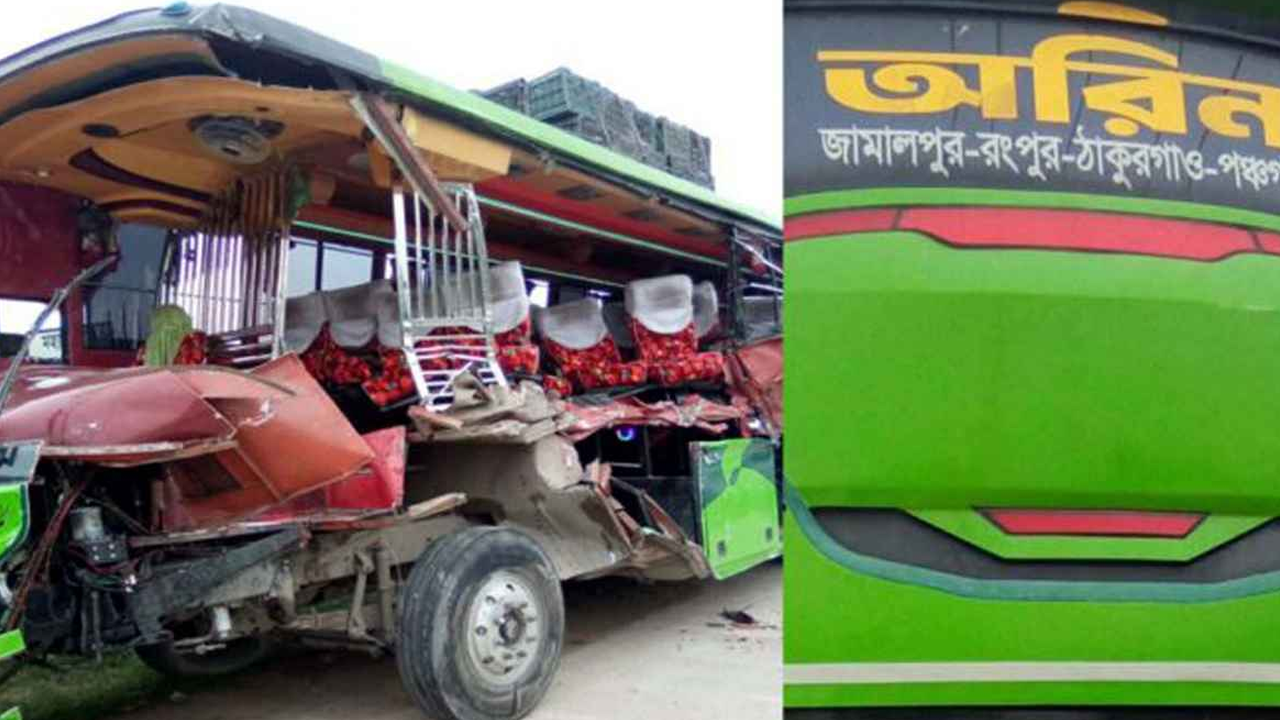 রংপুর-ঢাকা মহাসড়কে দুর্ঘটনায় নিহত ২, আহত ১০