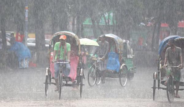 দুই বিভাগে ভারি বৃষ্টির পূর্বাভাস