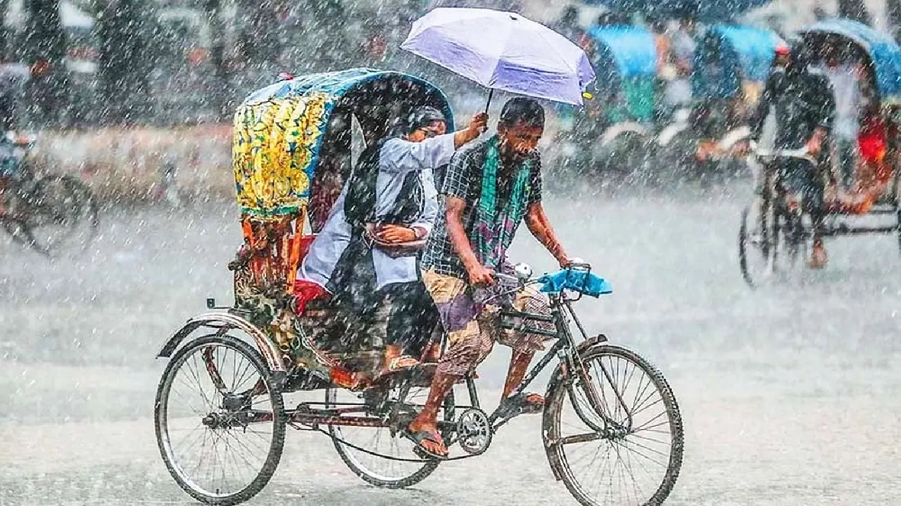 দেশজুড়ে বৃষ্টির সম্ভাবনা, কোথাও কোথাও ভারী বর্ষণ