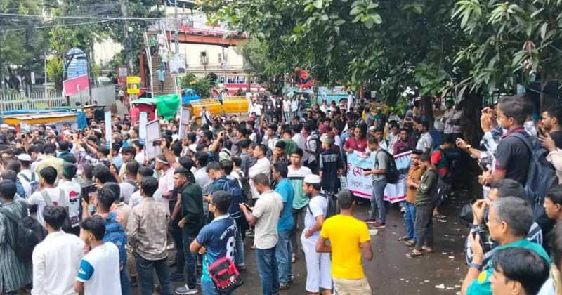 শাহবাগ অবরোধ জুলাই যোদ্ধাদের