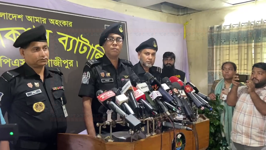 সাংবাদিক হত্যাকাণ্ডে গ্রেপ্তার আসামির দোষ স্বীকার : র‍্যাব